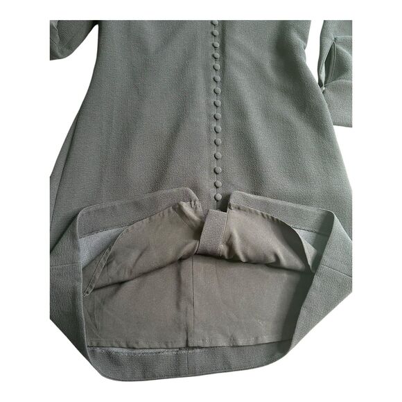 Club Monaco Women Button AccentsBlack Mini Dress Size 00 - Picture 8 of 16